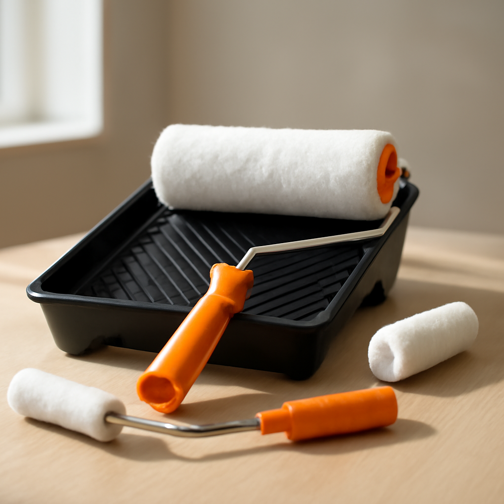 Rasentrimmer – Anwendung im Garten (KI)