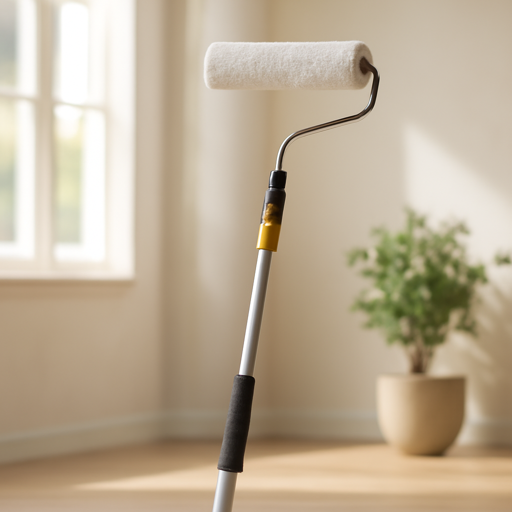 Rasentrimmer – Anwendung im Garten (KI)